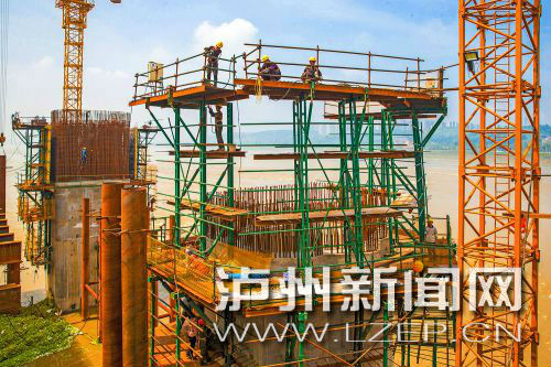 1至6月，瀘州609個重點項目共計完成投資844